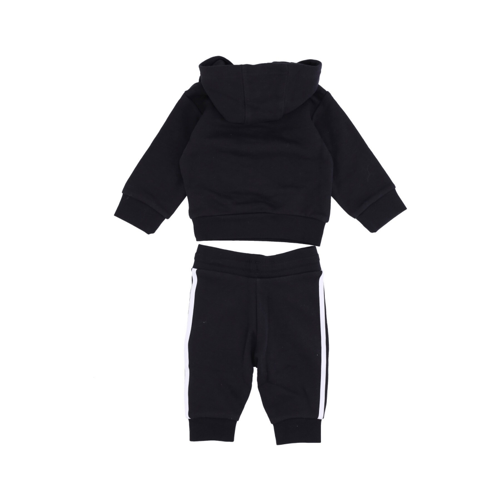 completo tuta bambino hoodie set BLACK/WHITE