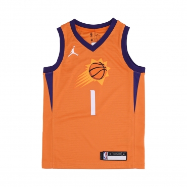 canotta basket ragazzo nba statement swingman jersey no 1 devin booker phosun ORIGINAL TEAM COLORS