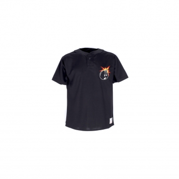 casacca girocollo uomo adam practice jersey BLACK