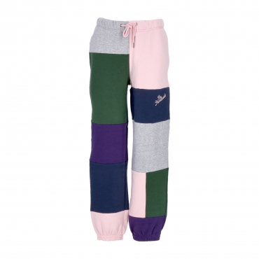 pantalone tuta felpato uomo gower sweatpants PALE PINK