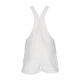 salopette donna ground work shortall MARSHMALLOW