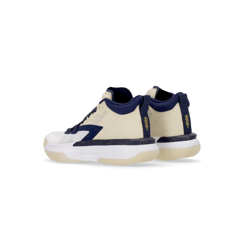 scarpa basket uomo zion 1 FOSSIL/MIDNIGHT NAVY/WHITE/METALLIC GOLD