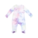 tuta intera neonato printed club footed coverall VIOLET SHOCK