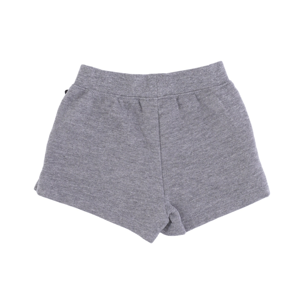 set felpa+short bambina nkg club fleece short set CARBON HEATHER