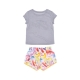 set t-shirt+short bambina freeze tag sprinter short WHITE