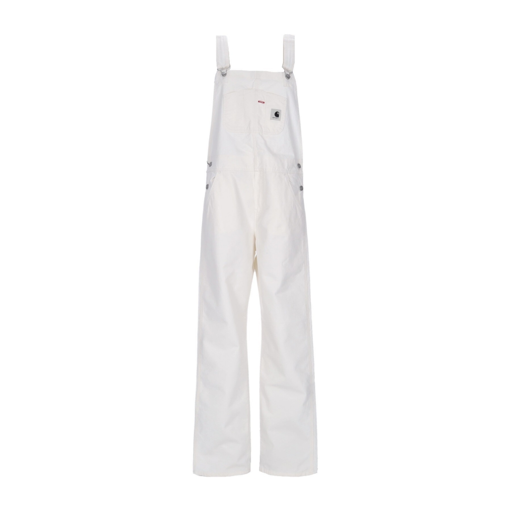 salopette donna w bib overall straight WAX HEAVY STONE WASH