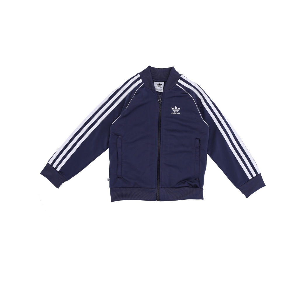 completo tuta bambino adicolor tracksuit SHADOW NAVY/WHITE