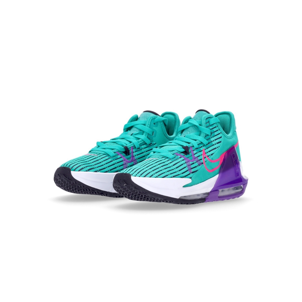 scarpa basket uomo lebron witness vi CLEAR EMERALD/HYPER PINK/WILD BERRY