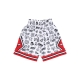 pantaloncino basket uomo nba doodle swingman shorts hardwood classics chibul WHITE/ORIGINAL TEAM COLORS