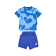 set t-shirt+short bambino dye dot short set GAME ROYAL