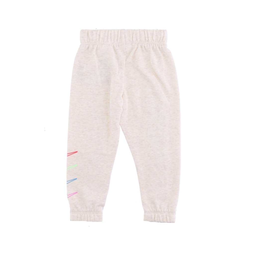 completo tuta bambina retro rewind crew jogger set PALE IVORY