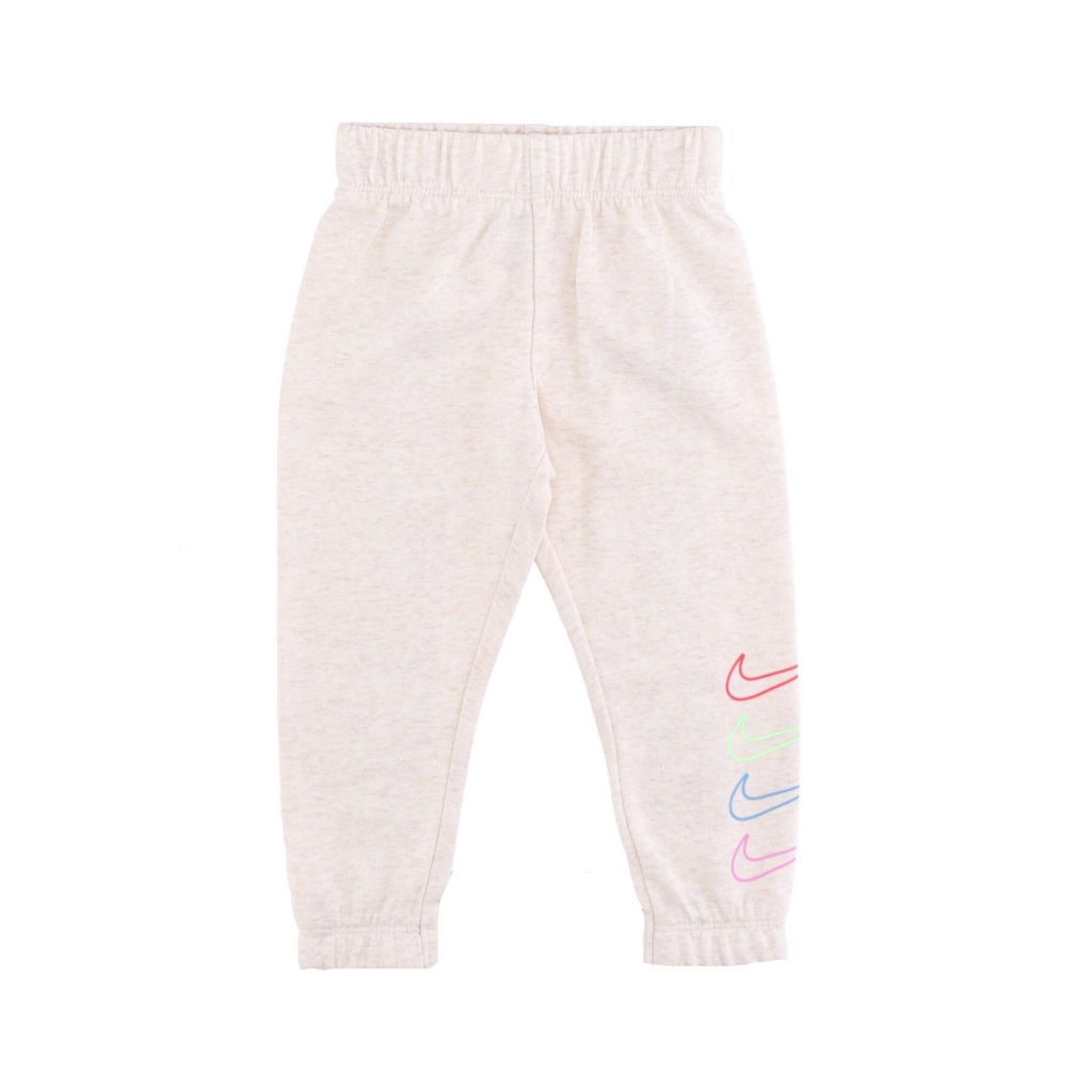 completo tuta bambina retro rewind crew jogger set PALE IVORY