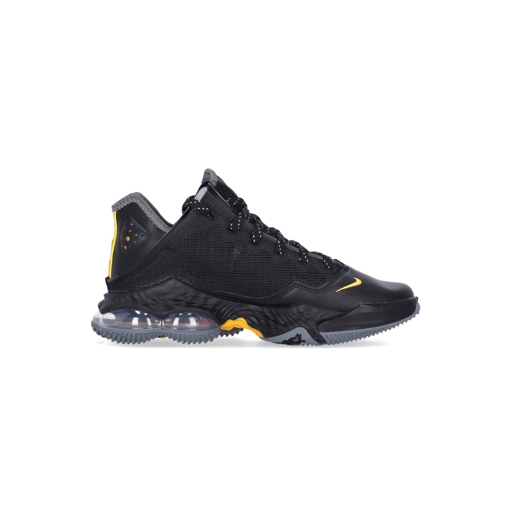 scarpa basket uomo lebron xix low BLACK/UNIVERSITY GOLD/SMOKE GREY