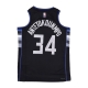  uomo nba dri-fit jersey no 34 giannis antetokounmpo milbuc BLACK/FIR