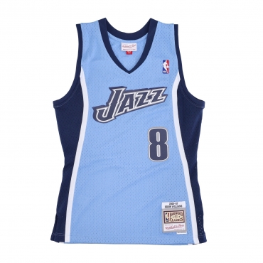 canotta basket uomo nba alternate jersey hardwood classics no 8 deron williams 2006-07 utajaz ORIGINAL TEAM COLORS