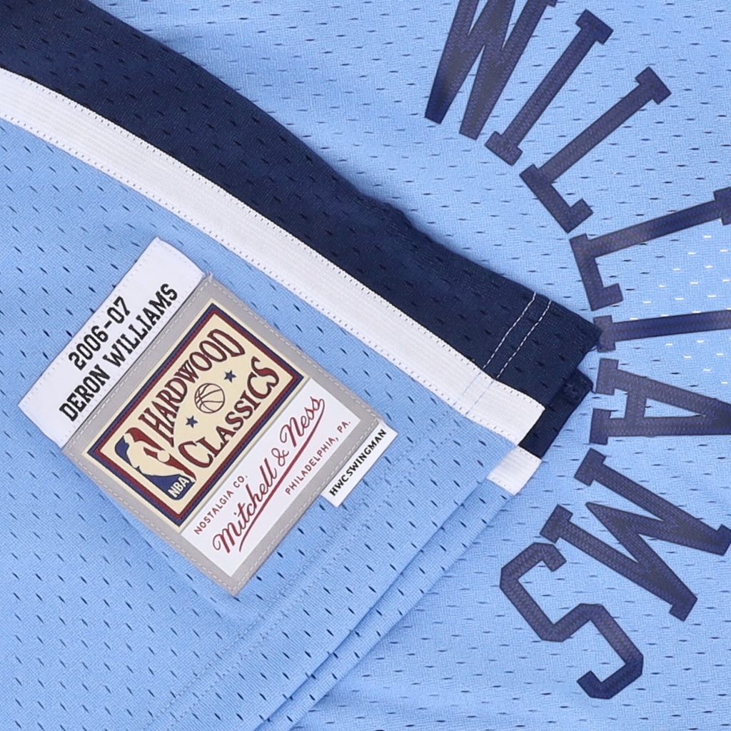 canotta basket uomo nba alternate jersey hardwood classics no 8 deron williams 2006-07 utajaz ORIGINAL TEAM COLORS