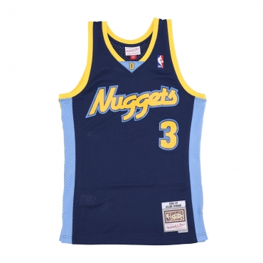 canotta basket uomo nba alternate jersey hardwood classics no 3 allen iverson 2006-07 dennug ORIGINAL TEAM COLORS