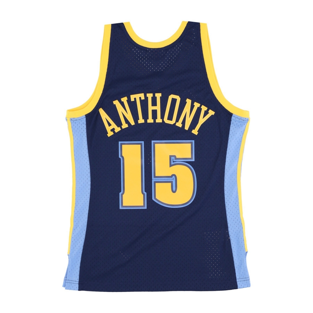 canotta basket uomo nba alternate jersey hardwood classics no 15 carmelo anthony 2006-07 dennug ORIGINAL TEAM COLORS