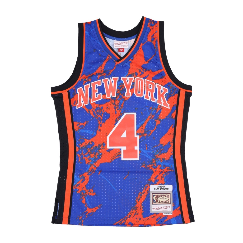 canotta basket uomo nba team marble swingman jersey hardwood classics no 4 nate robinson 2005-06 neykni ORIGINAL TEAM COLORS