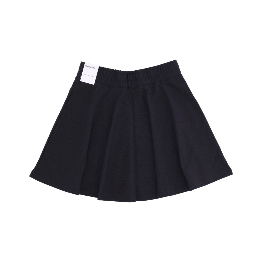 gonna donna sportswear air pique skirt BLACK/WHITE