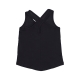 canotta bambina freeze tag heart tank BLACK