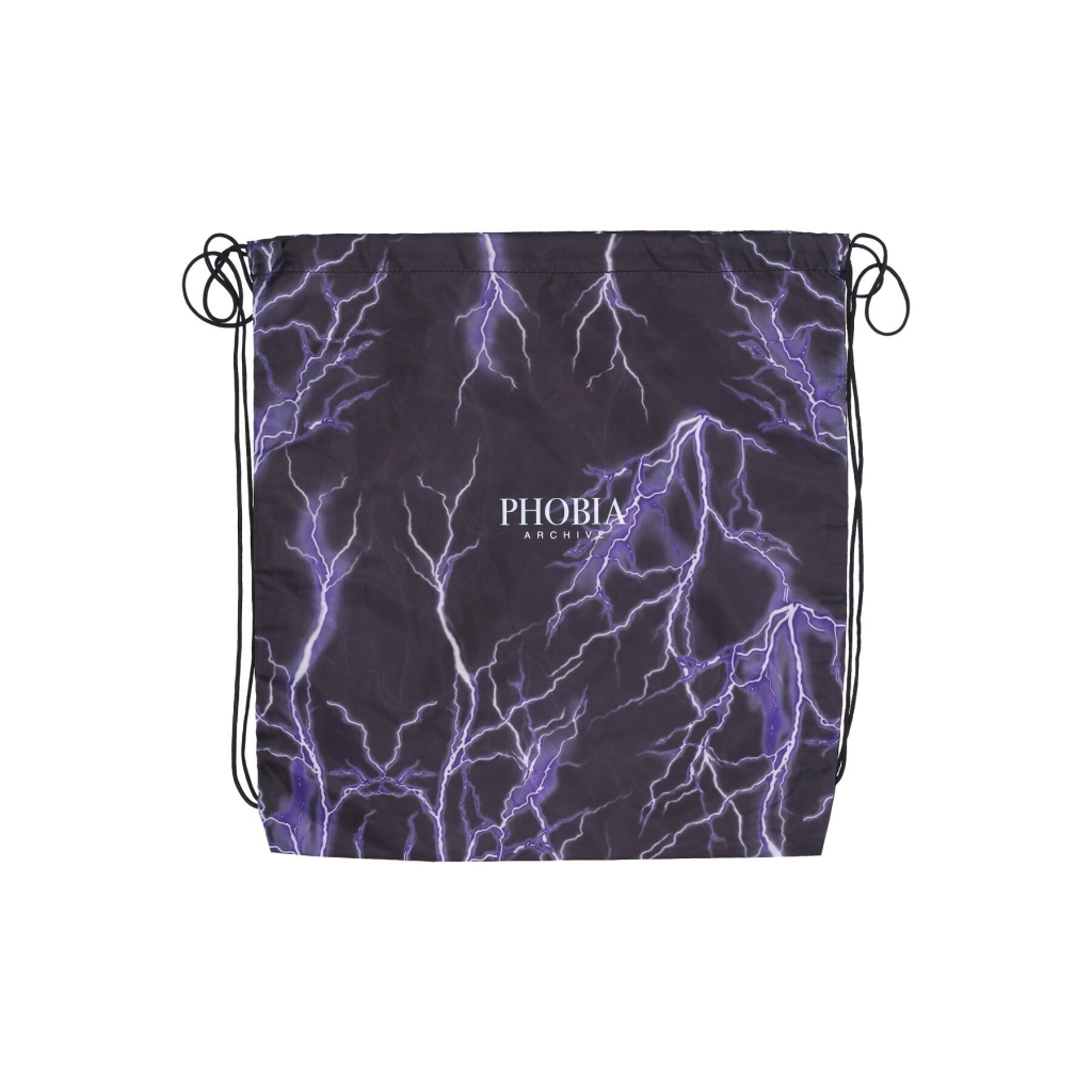 sacchetta uomo lightning bag BLACK/PURPLE