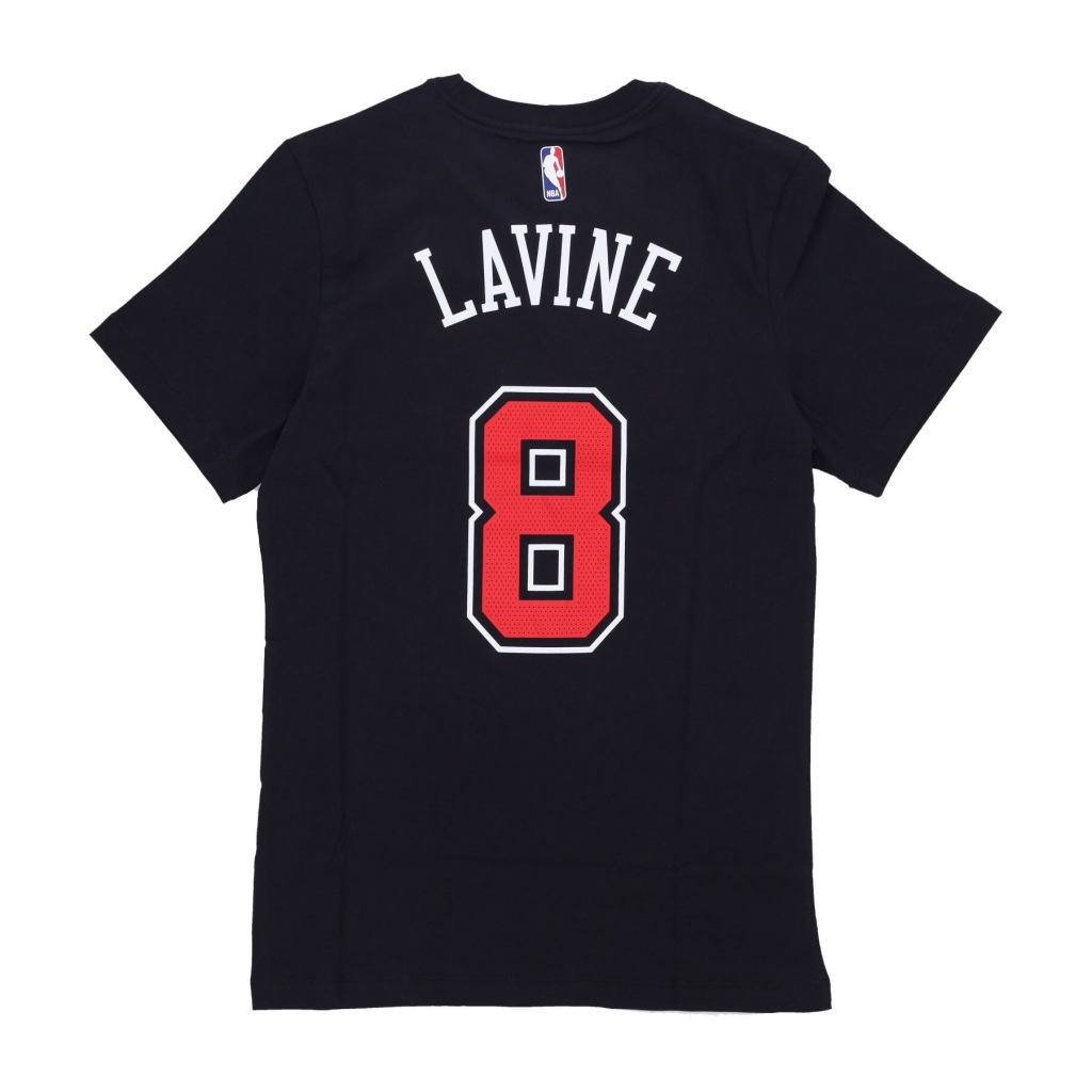 maglietta uomo nba statement edition tee no 8 zach lavine chibul BLACK