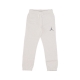 pantalone tuta felpato ragazza icon play fleece pant SAIL/HEATHER