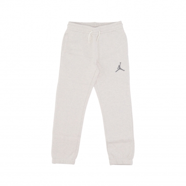 pantalone tuta felpato ragazza icon play fleece pant SAIL/HEATHER