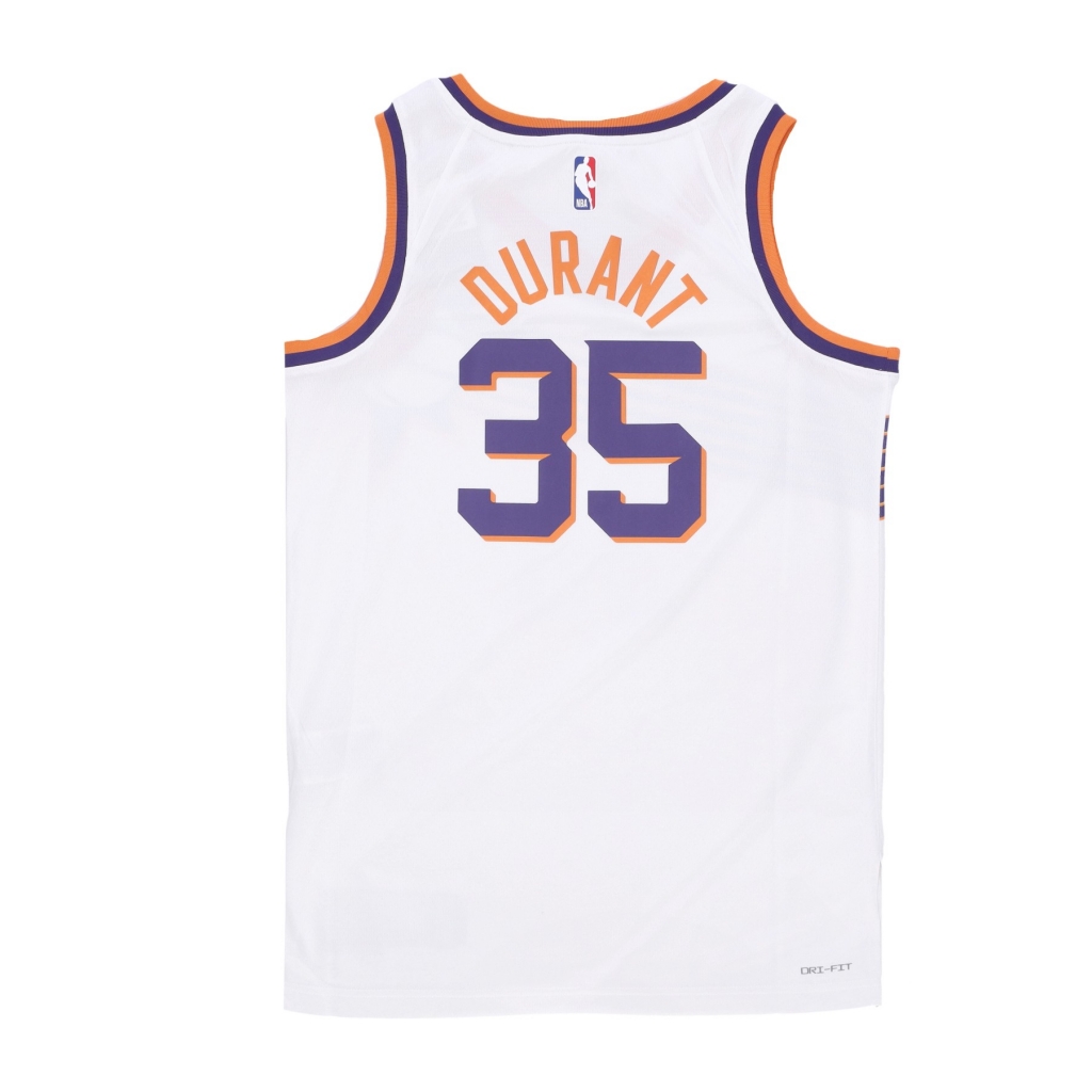 canotta basket uomo nba association 2023/24 dri-fit swingman jersey no 35 kevin durant phosun WHITE