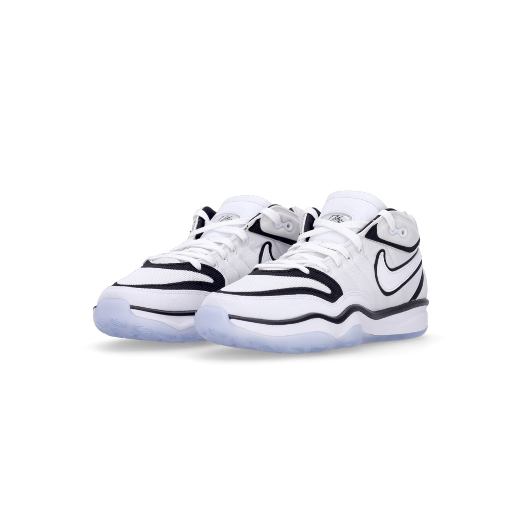 scarpa basket uomo air zoom gt hustle 2 WHITE/BLACK