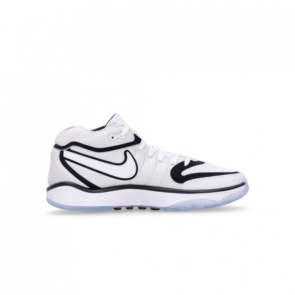 scarpa basket uomo air zoom gt hustle 2 WHITE/BLACK