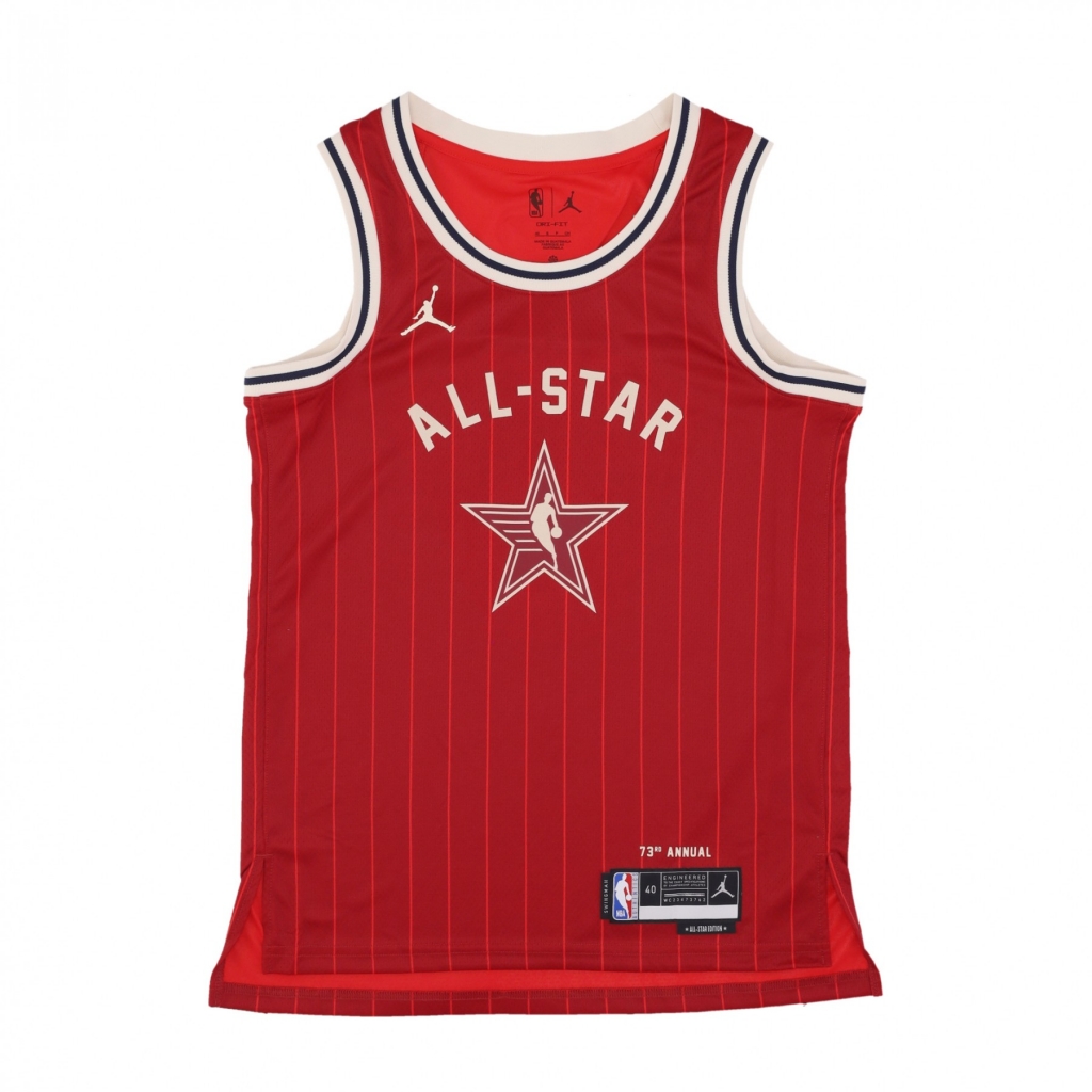 canotta basket uomo nba all star game 2024 dri-fit swingman jersey no 30 stephen curry team west TEAM CRIMSON