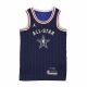 canotta basket uomo nba all star game 2024 dri-fit swingman jersey  no 15 nikola jokic team west COLLEGE NAVY