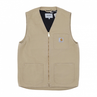 smanicato uomo arbor vest BOURBON AGED CANVAS