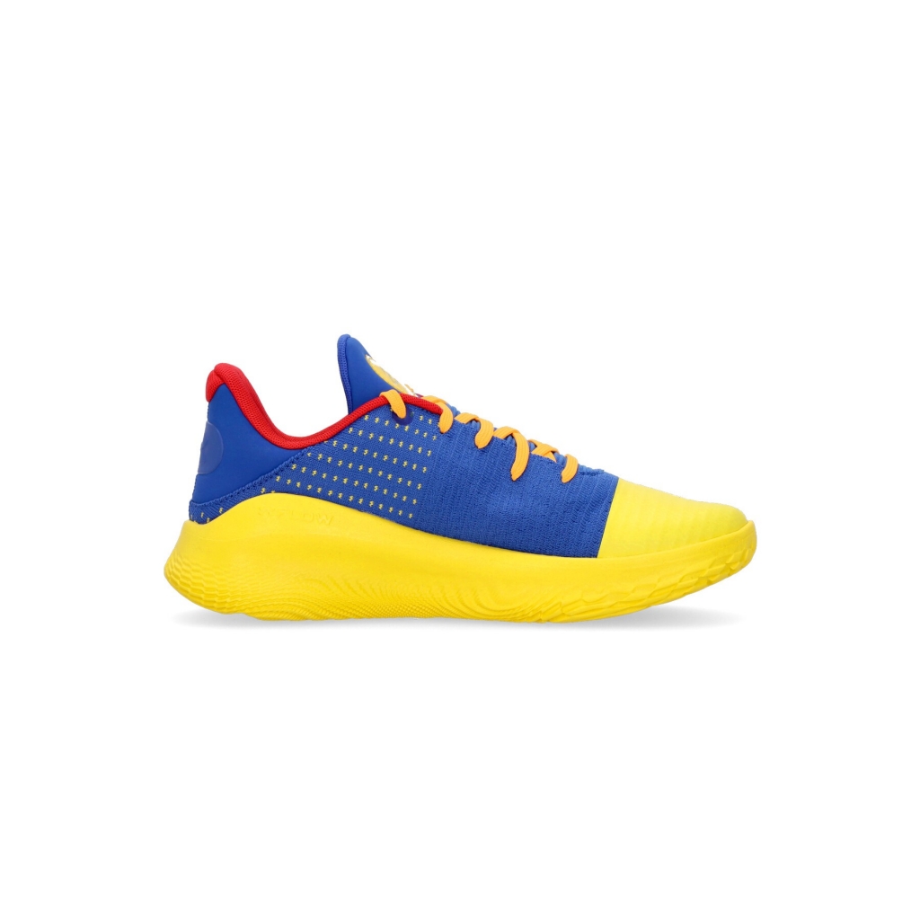 scarpa basket uomo curry 4 low flotro TEAM ROYAL