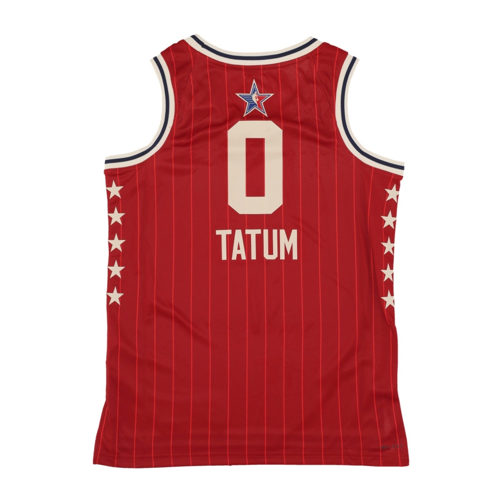 canotta basket uomo nba all star game 2024 dri-fit swingman jersey no 0 jayson tatum team east TEAM CRIMSON