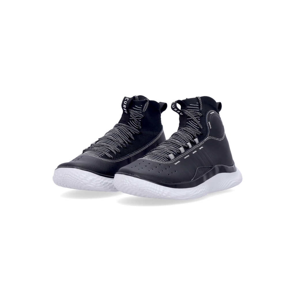 scarpa basket uomo curry 4 flotro BLACK