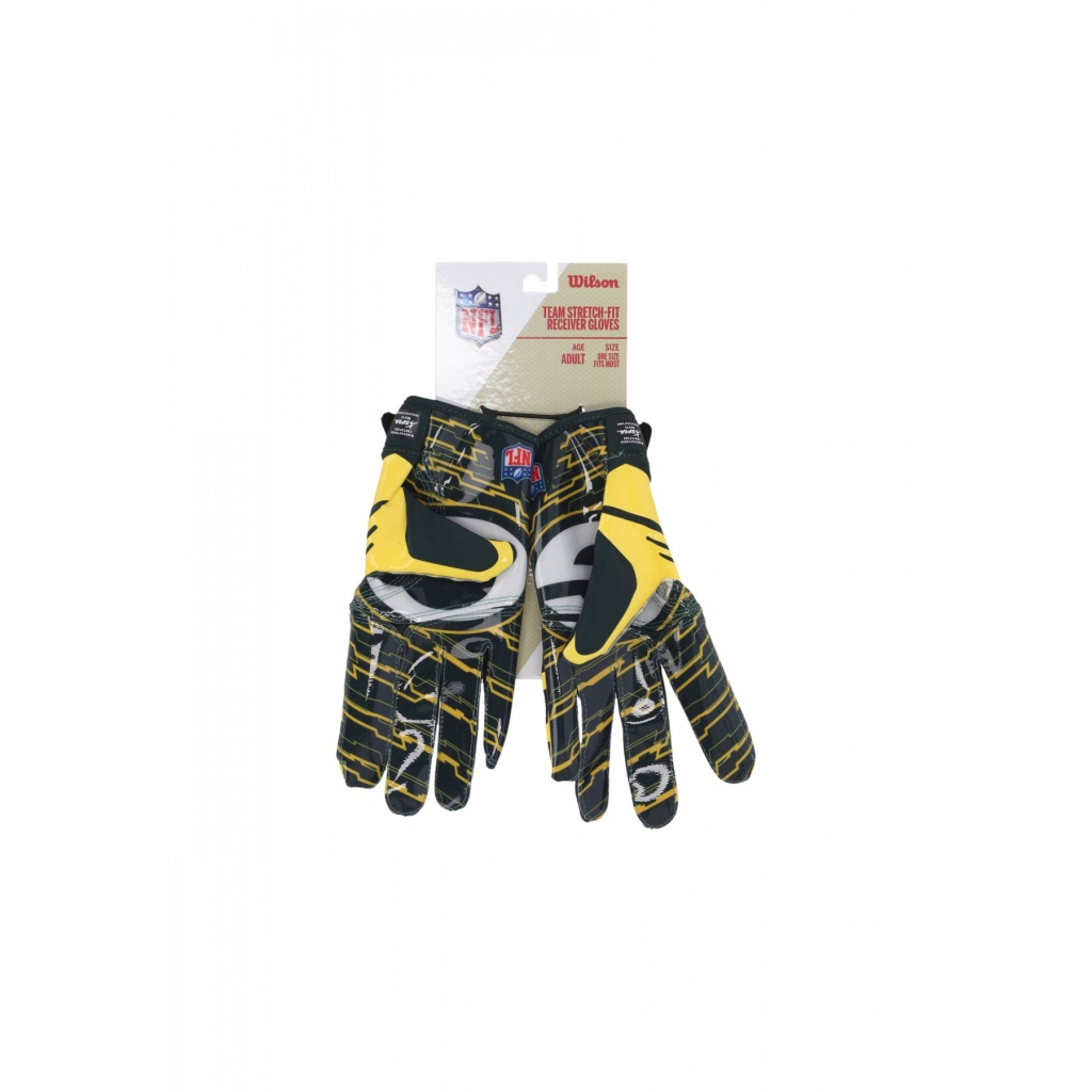 guanti uomo nfl stretch fit gloves grepac ORIGINAL TEAM COLORS