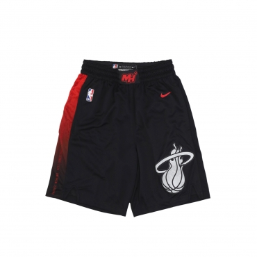 pantaloncino basket uomo nba city edition 2023/24 dri-fit swingman short miahea BLACK