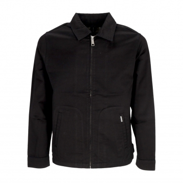 giubbotto uomo modular jacket BLACK RINSED