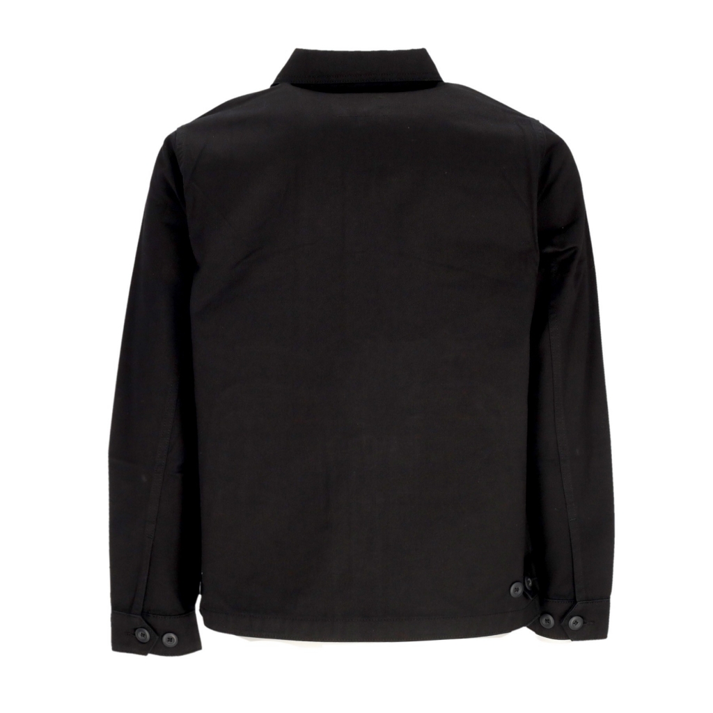 giubbotto uomo modular jacket BLACK RINSED