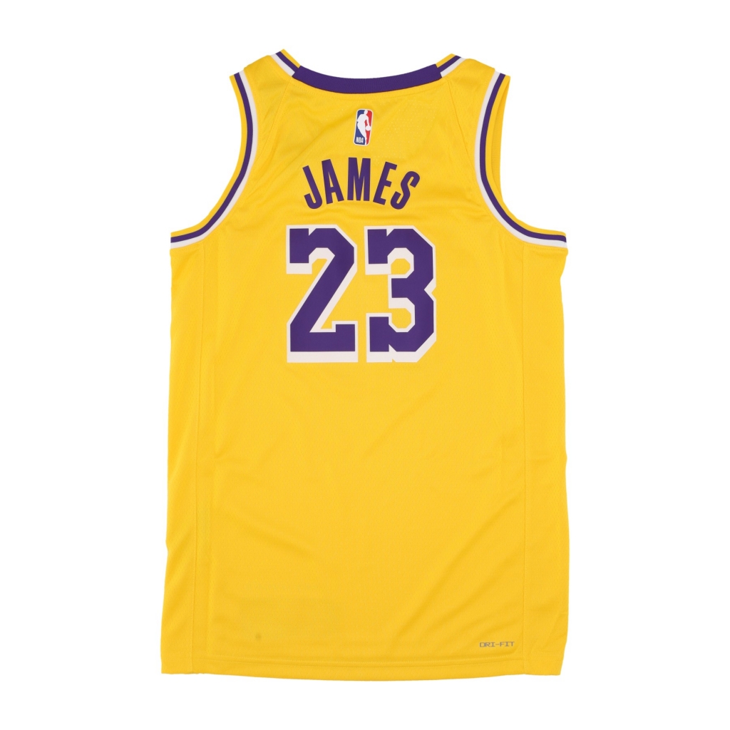 canotta basket uomo nba icon edition 2022/23 dri-fit swingman jersey no 23 lebron james loslak AMARILLO