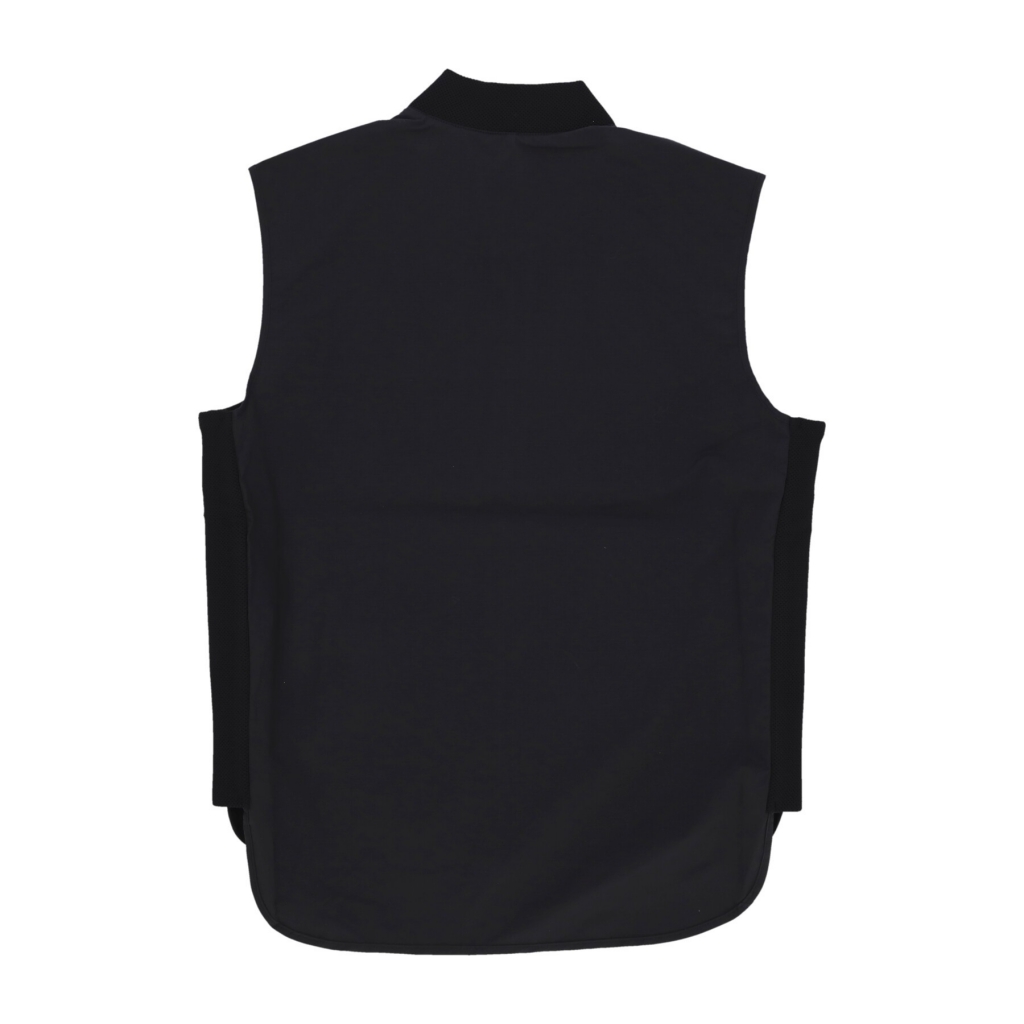 smanicato uomo kiton vest BLACK