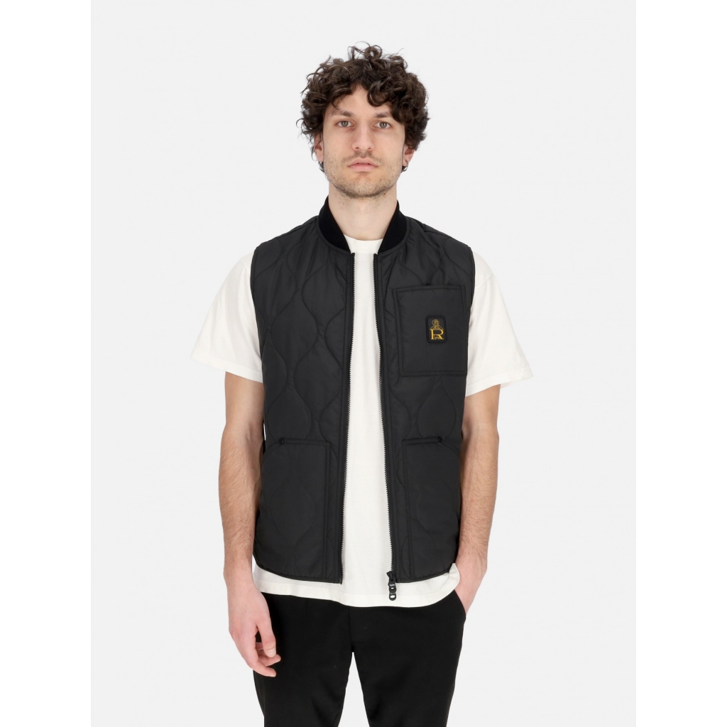 smanicato uomo fred vest BLACK