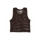 canotta donna hudson mesh tank JAVA BROWN