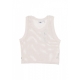 canotta donna hudson mesh tank UNBLEACHED