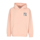 felpa leggera cappuccio uomo eyes icon 2 premium french terry hooded po PEACH PARFAIT