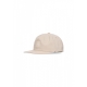 cappellino visiera piatta uomo set box snapback IVORY