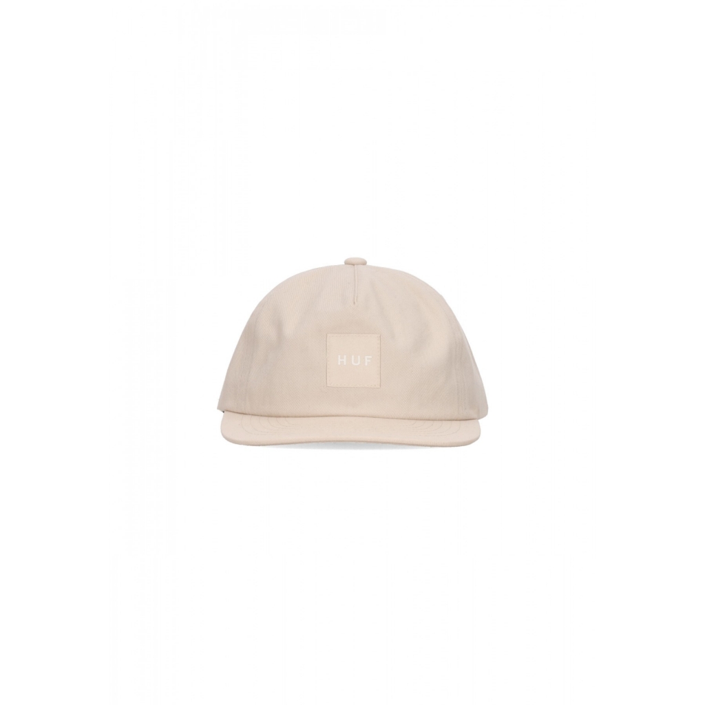 cappellino visiera piatta uomo set box snapback IVORY